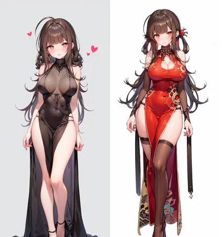 DSR-50 (Girls' Frontline) 2in1 Highest Bid & Red Peony 最高出价&红牡丹