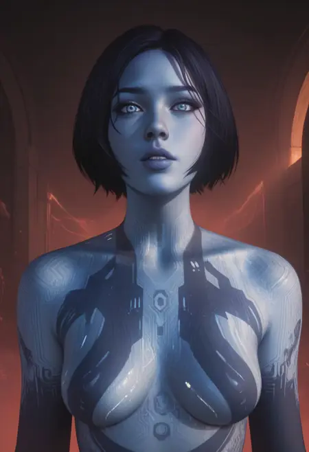 Halo 4 | Cortana (Holo + Human)