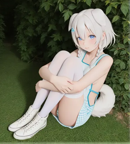 con dog girl / vrchat AVATAR / illustrious