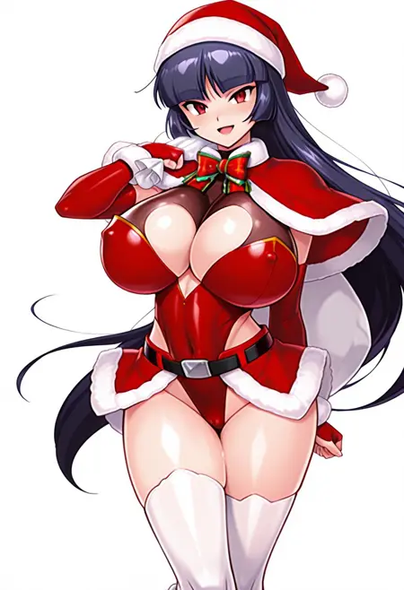 Santa Costume Akiyama Rinko Model - Taimanin RPG [ Illustrious / Pony ]