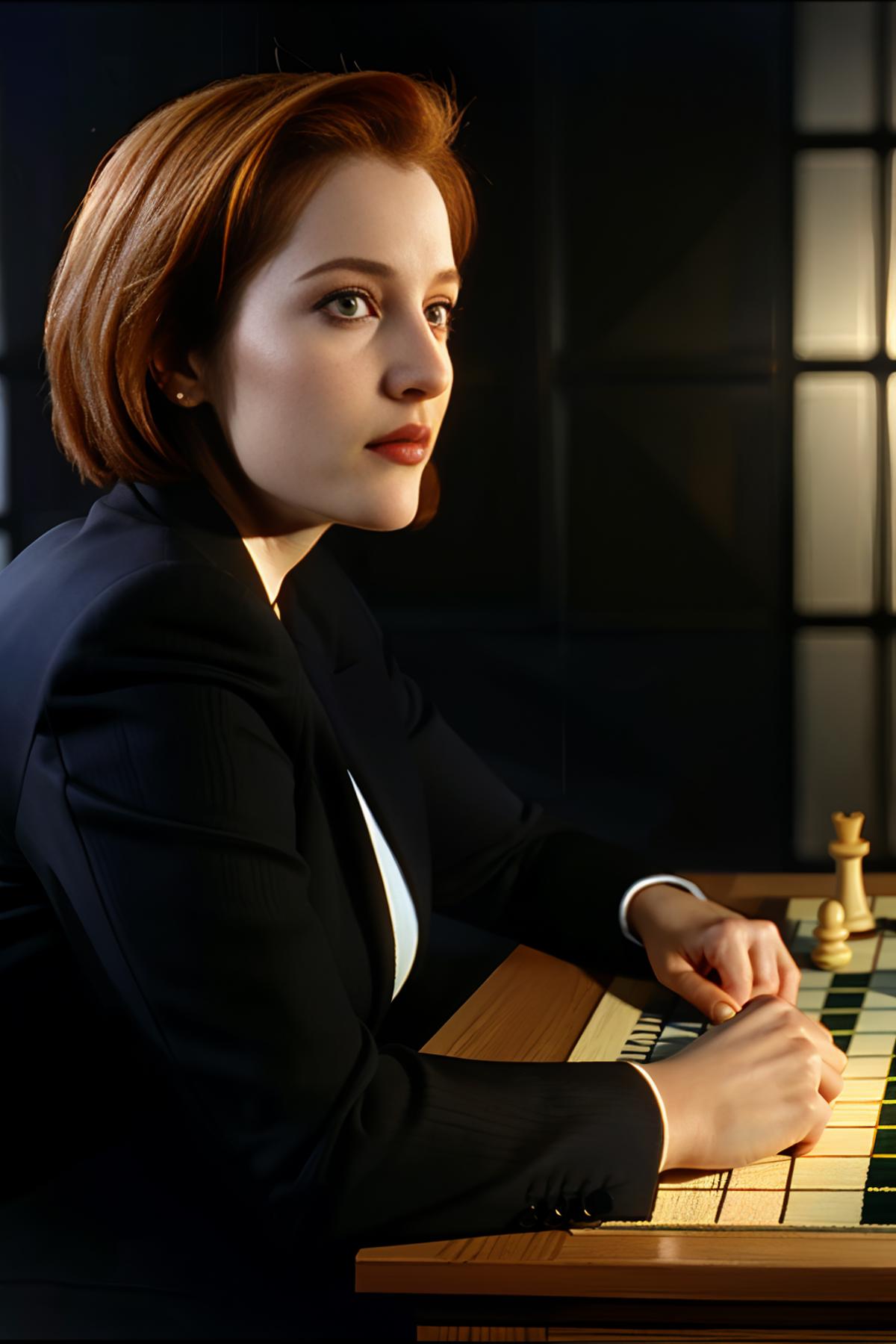 Dana Scully Character LoRA SD image by dbst17