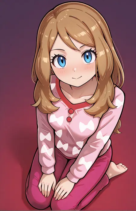 Serena's Pajamas (Pokemon XY Game)