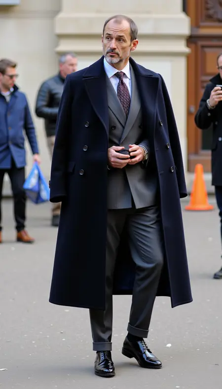 Coat Cape / Draping