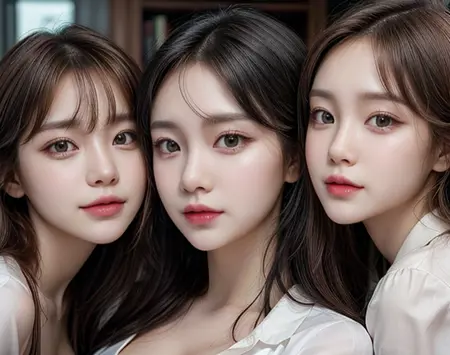 Hornikid's Trio poses