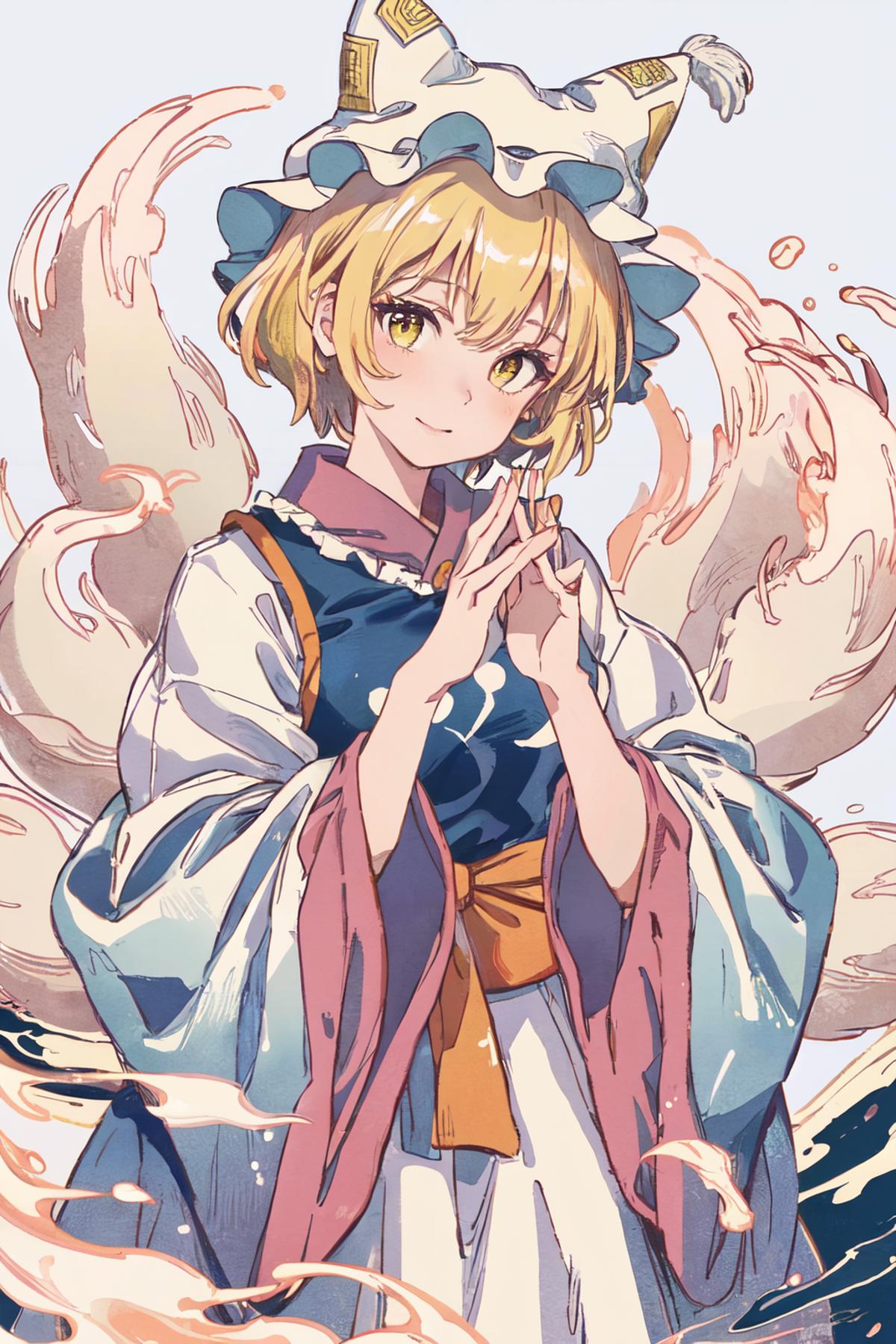 yakumo ran (touhou) 八云蓝 东方project image by kokurine