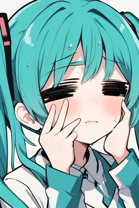 = = XL bold line eye |A3版 (Funny Meme:3/10)