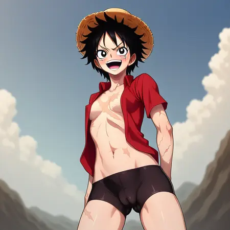 One piece : LuffyKo ( Female luffy) Pony(OldNeedRework)