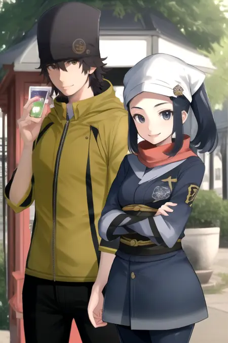 Mameo x Akari (Digimon x Pokemon)
