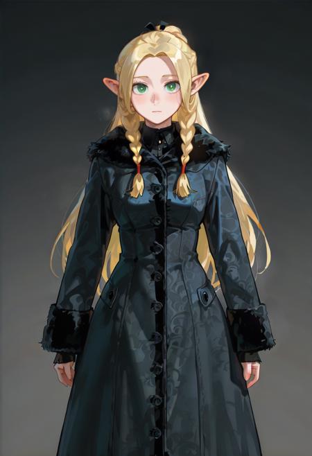 Skull Brocade Evil Princess Coat illust