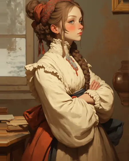 ✨ Crimson Maiden Style LoRA for Flux 🌹🎨 ✨