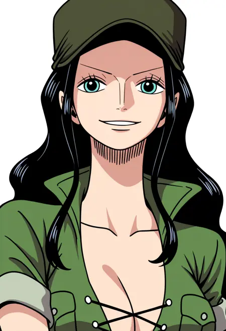 Nico Robin - Outfits Compilation- One Piece - IllustriousXL - Noob LORA