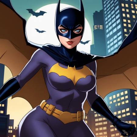 anime artwork of  <lora:Anime_Batgirl:1>
Batgirl a cartoon of a naked breasts woman with a bat mask In Gotham City Universe, anime style, key visual, vibrant, studio anime,  highly detailed