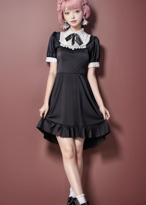 Mine Girl clothes black dress image by ricecc