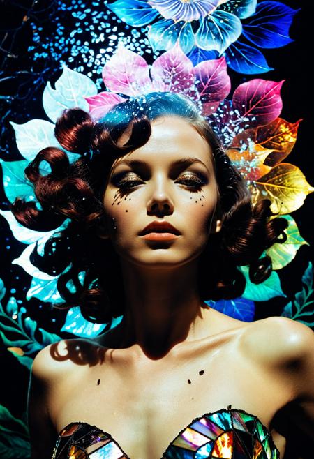 studio light photography, 1930s technicolor movie still, vintage allure, analog raw photo, dramatic lighting dimlit backlit, art by [ Etam Cru, Ralph Steadman, Erté, Mads Berg ], extreme detailed skin, hyperrealistic skin texture and details, in the style of [splash art, alcohol ink, art deco, detailed, dark fantasy, two parts in one art, double exposure, Beautiful sensual lady falling down disintegrating into black rose petals, exploding, psychedelic, vibrant colors, complex detailed background, dark tales, rococo punk, sea marine waves backdrop, nightmare, psychedelic, contemporary Ukiyo-e, surreal, nature, abstract shapes and patterns, lively atmosphere, dreamy, pastel colors, highly detailed beautiful face, iridescent, 2d, flat, cute, adorable, vintage, art on a cracked paper, patchwork, stained glass, fairytale, storybook detailed illustration, cinematic, ultra highly detailed, tiny details, beautiful details, best quality, mystical, luminism, vibrant colors, complex background ]