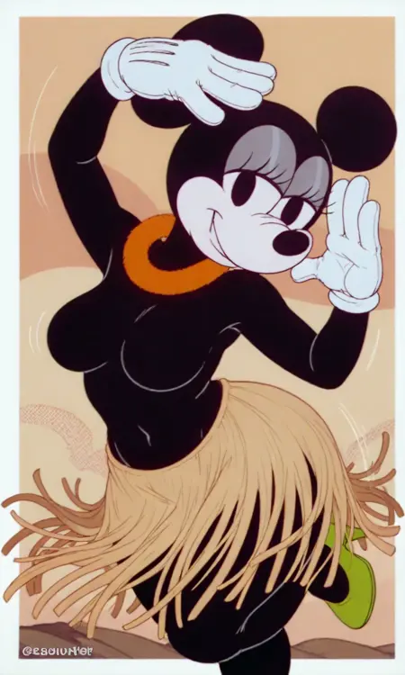 Minnie Mouse // Hawaiian Holiday