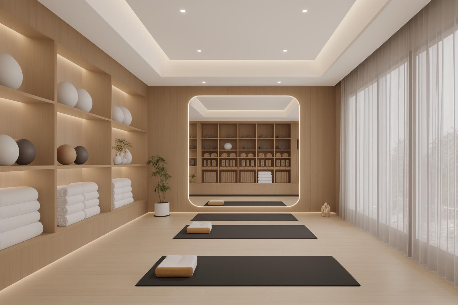 YOGA STUDIO！瑜伽工作室 image by Johnny_AI