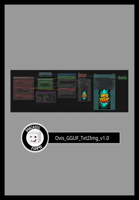 Ovis-Image GGUF Text-to-Image Workflow by Sarcastic TOF