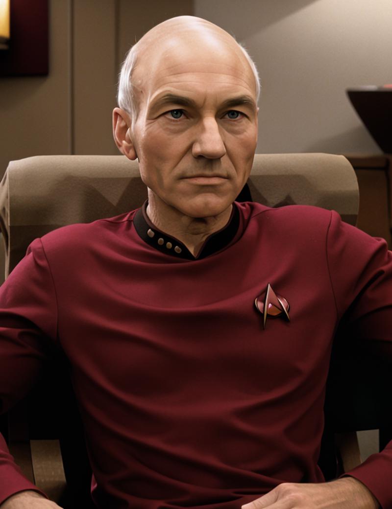 Patrick Stewart - Jean-Luc Picard (Star Trek TNG) image by zerokool