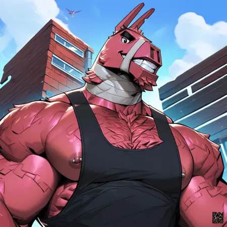 Lt. John Llama - Fortnite character/epic outfit