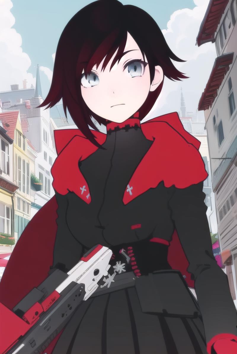 Ruby Rose (ルビー・ローズ) - RWBY - COMMISSION image by nochekaiser881