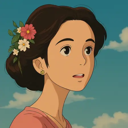 Ghibli style Flux