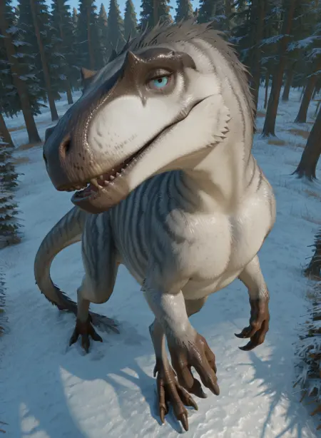 Yutyrannus ( Jurassic world)