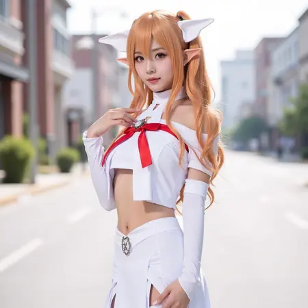 Asuna Yuuki ALfheim Cosplay Costume Full Suit | Clothing A1