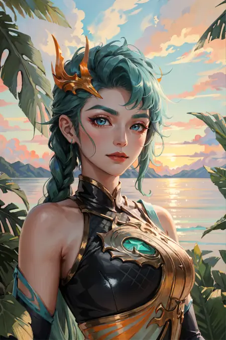 Lagoon Dragon Kai'sa | League of Legends