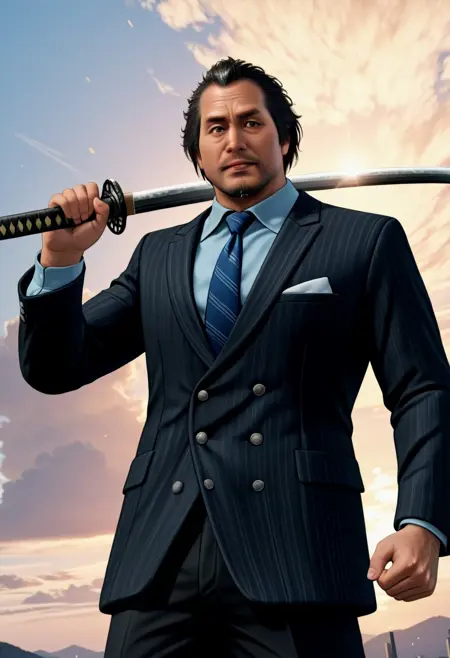 Koichi Adachi - Yakuza - Illustrious v1.0 | Illustrious LoRA