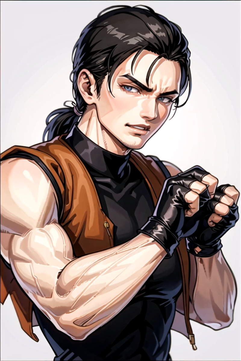 Robert Garcia (Art of Fighting, The King of Fighters) image by AI_Kengkador