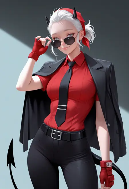 [IllustriousXL v0.1] Justice | Helltaker