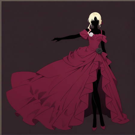 Eclipsed Elegance - Silhouetted Anime Character (Illustrious) v1.0