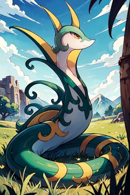 Serperior | ジャローダ (Pokemon) (Pokedex #0497)
