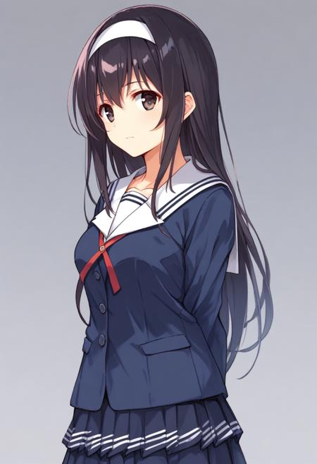 kasumigaoka utaha, school uniform
