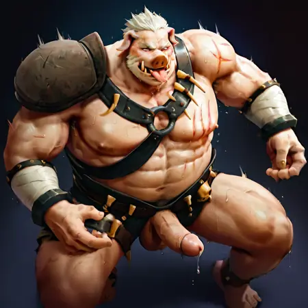 Werepig | Pig Humanoid |  Xixingji | 西行纪 巨猪