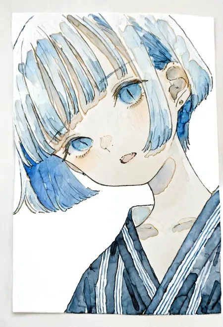 Watercolor/saturated | Illustrious Style Lora