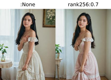 (17-years-old girl:1.5), posing (very submissive:1.3), standing, supporting head on hands, cute face, temptations look,
deep v top, ((victorian long dress, victorian long skirt)), ([japanese:korea:0.7] girl),
raw photo, (realistic:1.25), (full body:1.5), (medium breasts), living room,
professional photo of a petite girl (wearing sexy victorian dress:1.2),
(shy, in love, in love expression:0.74), (triangle shape face:0.36), (black hair:1.2, long hair),
(rim light from bottom-right:0.96), <lora:hinaTuningFaceDetailer_SDXL-v2-:None>