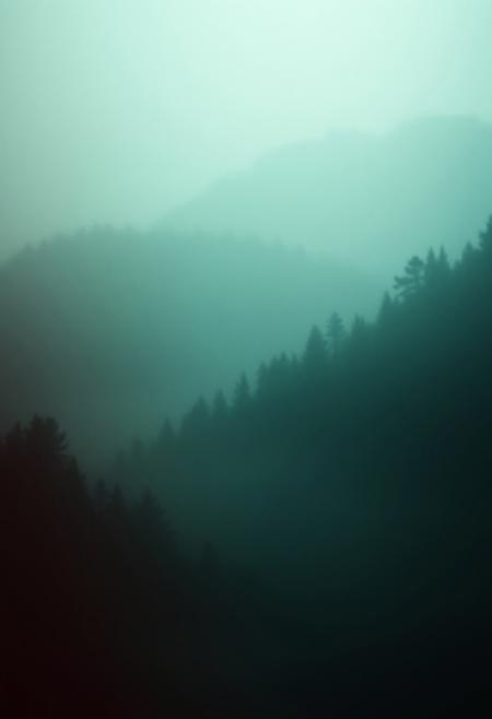 ((Green)): A hauntingly stunning landscape, perfect for a desktop wallpaper. Soft, muted tones dominate the palette, with unusual dark hues and faded colors blending seamlessly together. Atmospheric haze lingers, adding to the drama. Cinematic lighting casts long shadows, emphasizing every detail. Film grain texture adds depth, while professional composition guides the viewer's eye. Fine details are meticulously rendered, showcasing maximum level of detail. This masterpiece is a true work of art, boasting extreme precision and best-in-class quality.