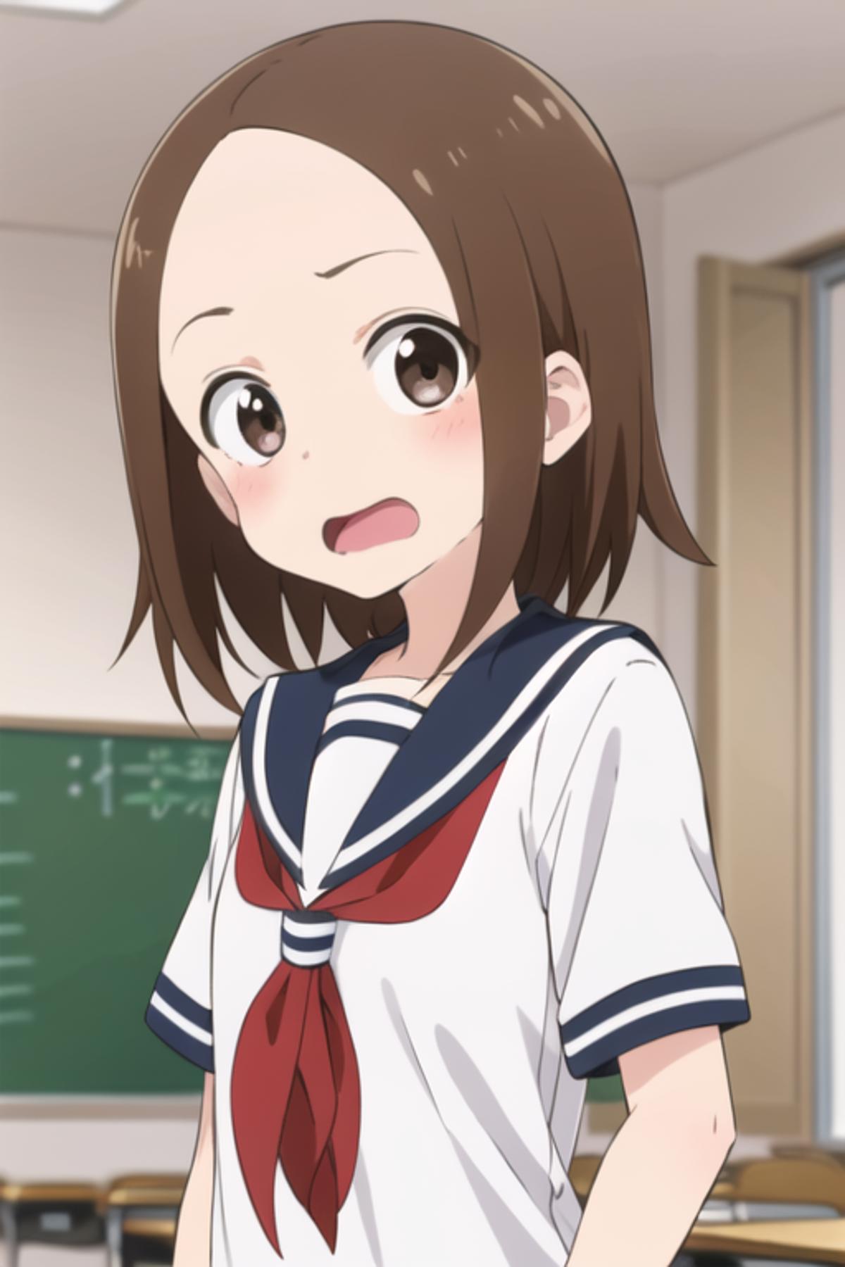 Chi has grown up also getting teased - [Karakai Jouzu no Takagi-san 3] 