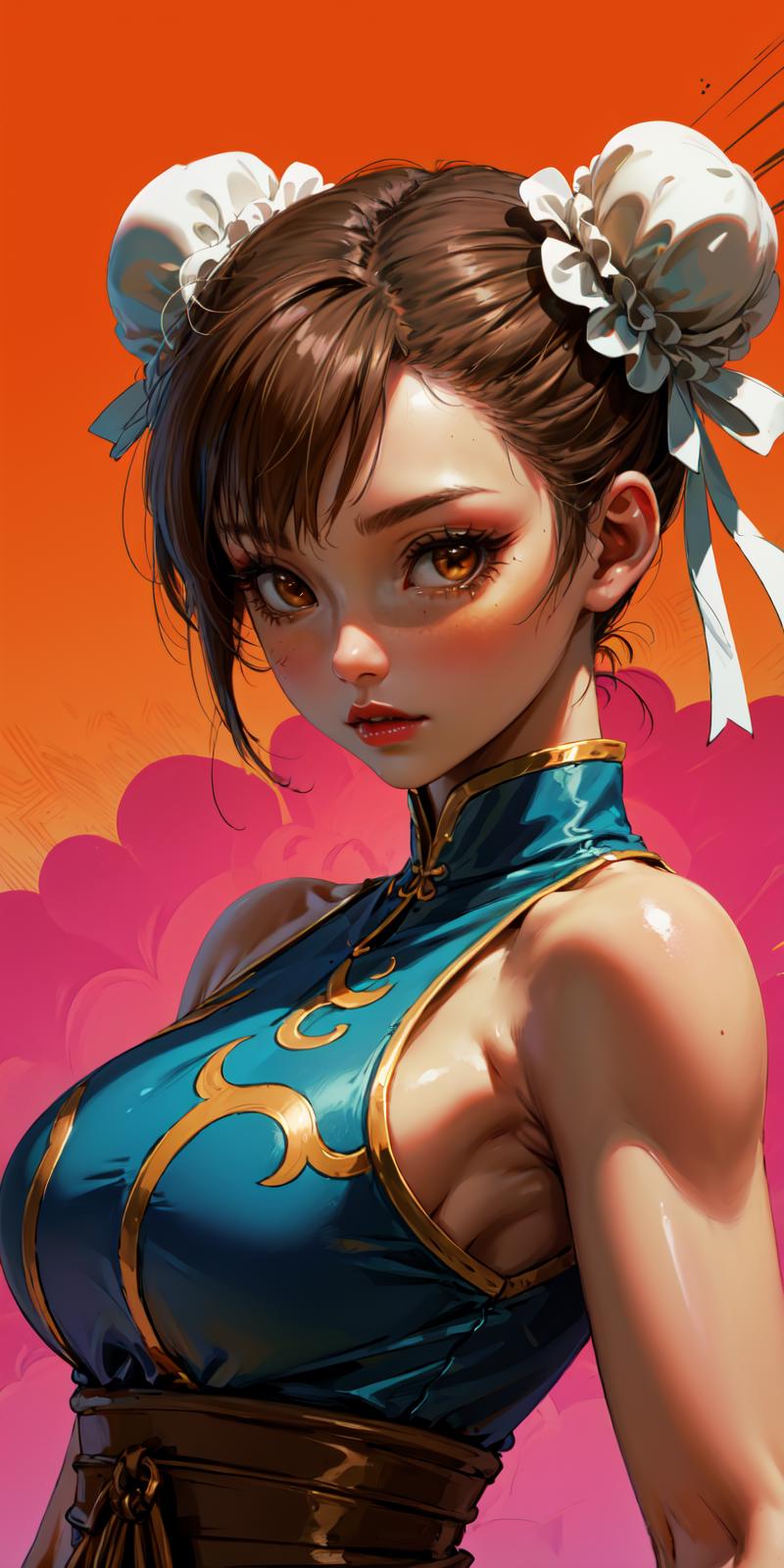 Chun-Li (春麗) - Street Fighter - COMMISSION image by Lan2023