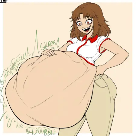 LTAF style vore LoRA