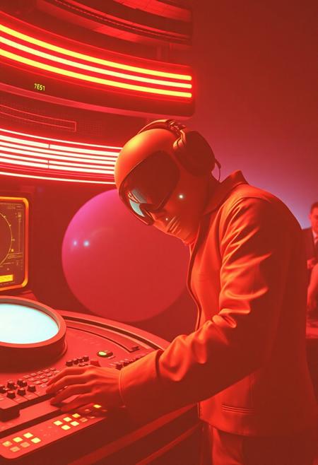 Avant-garde , Robert T techno style , retro futurism , 1970s