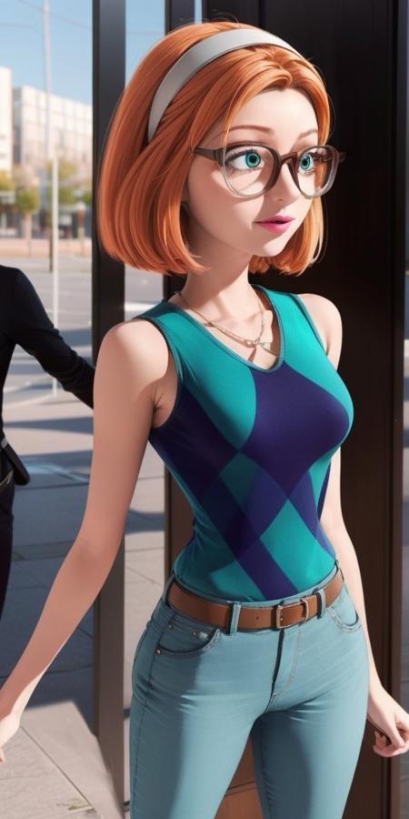 Sabrina Raincomprix, Ladybug, Miraculous. Different models and attires. 🟤 Civilian (SD1.5)