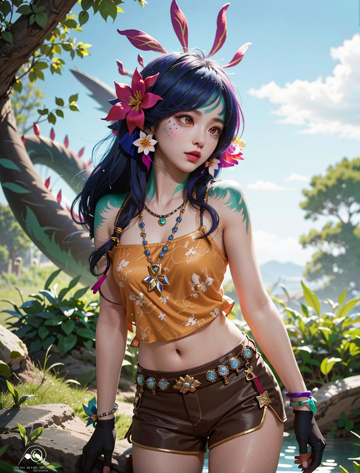 Neeko (League of Legends) LoRA image by ylnnn