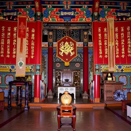 Chinese Monastery and Temple