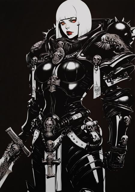Adepta Sororitas Armor (Illustrious) - by EDG v1.0
