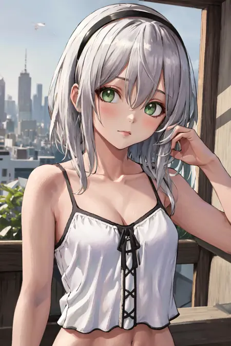 Rin Tohsaka's White Camisole (Clothing)