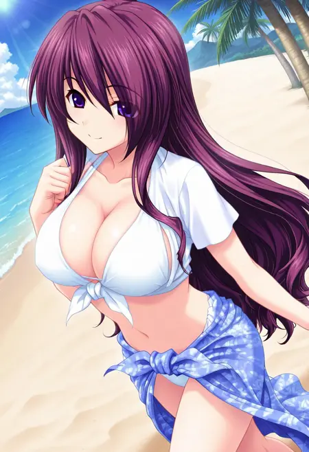 Erimosaki Junko / 襟裳崎 ジュン子 (from Kirari☆Nangoku Komugiiro ~Shiofuki Paradise e Youkoso!~)