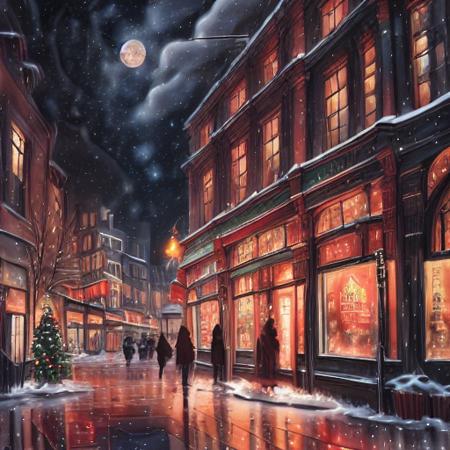 Christmas Eve - Night Shift Shopping SD1.5