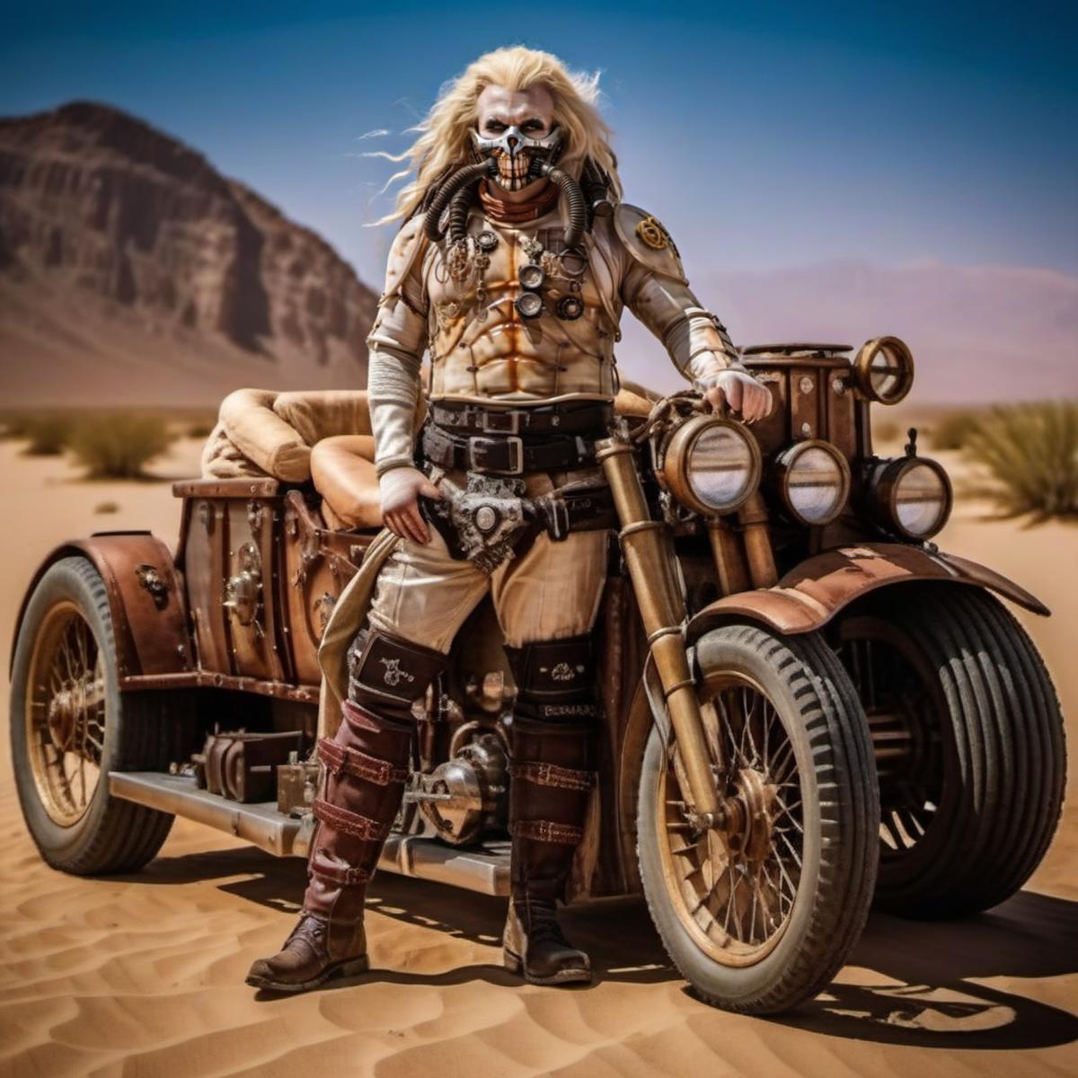Immortan Joe - Mad Max: Fury Road - SDXL image by PhotobAIt